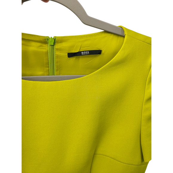 BOSS Hugo Boss Peplum Top Skirt Set Office Careerwear Size 0 - Picture 4 of 12